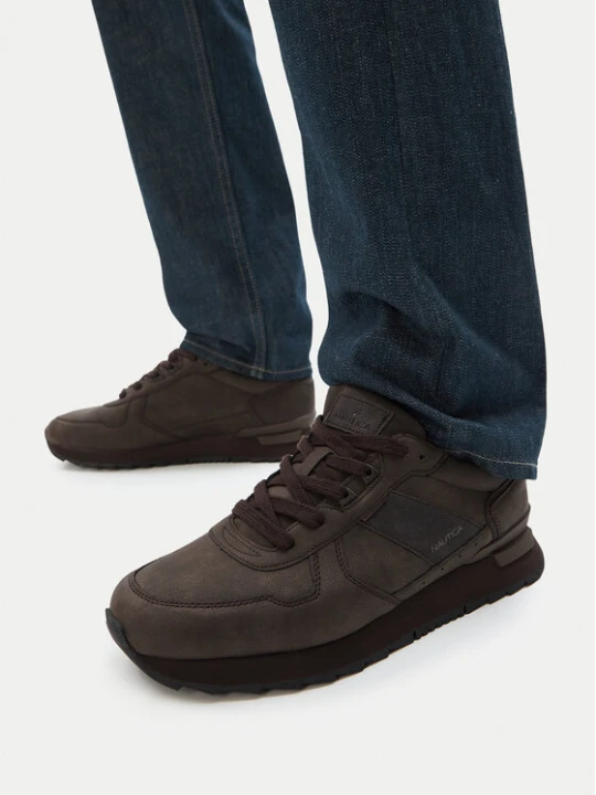 Zdjęcie produktu Sneakersy Nautica CEO-BURTON-01 Brązowy ciemny