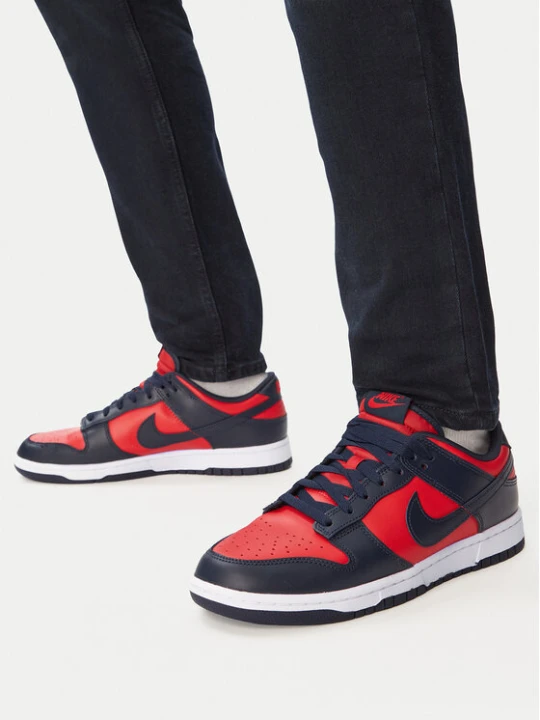 Zdjęcie produktu Sneakersy Nike Dunk Low Retro DV0833 601 Czerwony