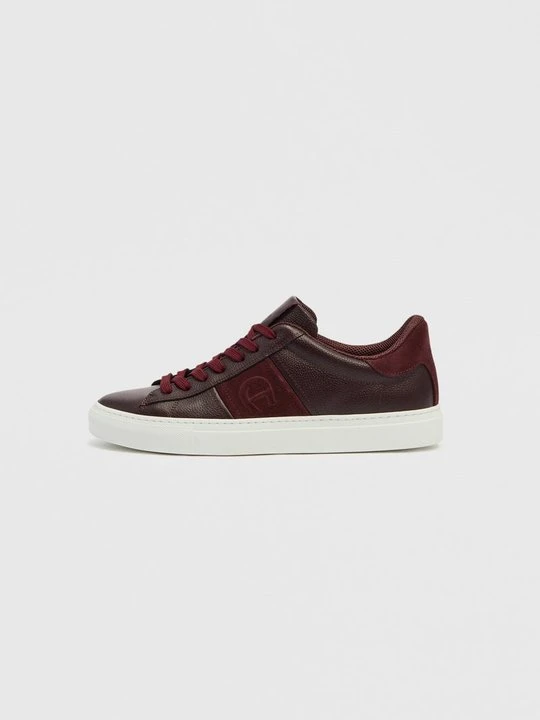 Zdjęcie produktu Sneakersy niskie Aigner bordowy
