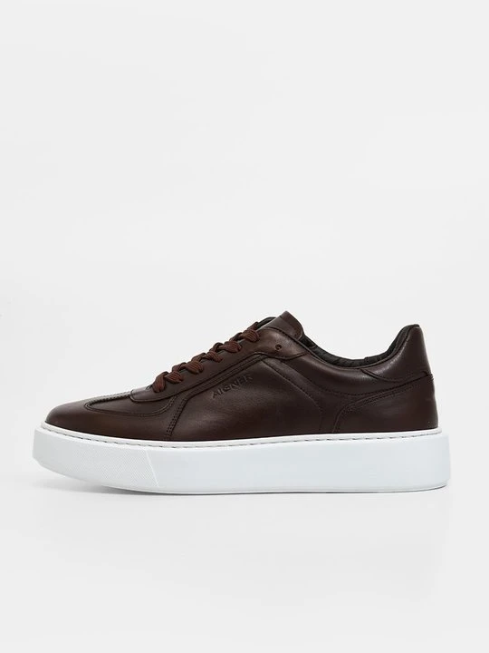 Zdjęcie produktu Sneakersy niskie Aigner ciemnobrązowy