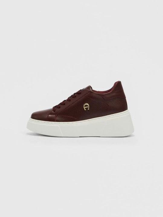 Zdjęcie produktu Sneakersy niskie Aigner bordowy