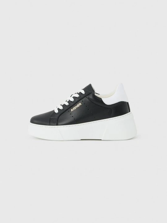 Zdjęcie produktu Sneakersy niskie Aigner antracytowy melanż