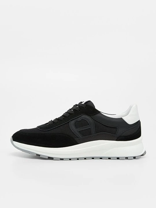 Zdjęcie produktu Sneakersy niskie Aigner antracytowy melanż