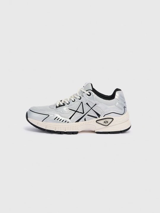Zdjęcie produktu Sneakersy niskie Armani Exchange srebrny