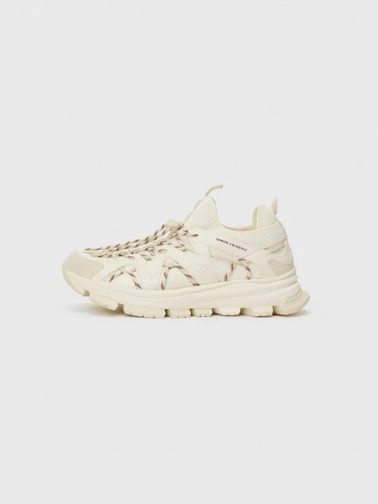 Zdjęcie produktu Sneakersy niskie Armani Exchange mleczny
