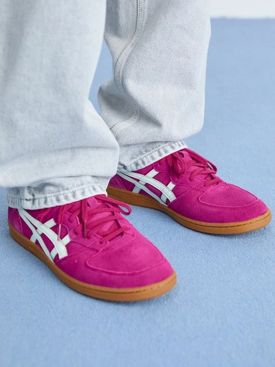 Zdjęcie produktu Sneakersy niskie Asics jagodowy