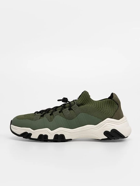 Zdjęcie produktu Sneakersy niskie Baldinini oliwkowy