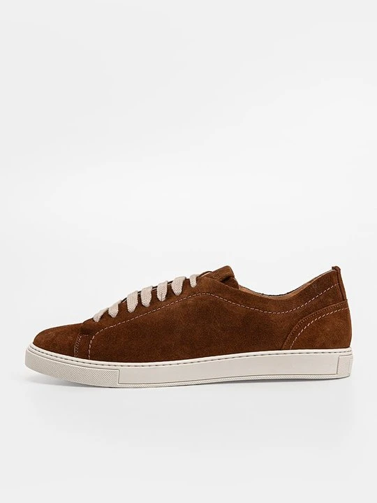 Zdjęcie produktu Sneakersy niskie Baldinini koniakowy