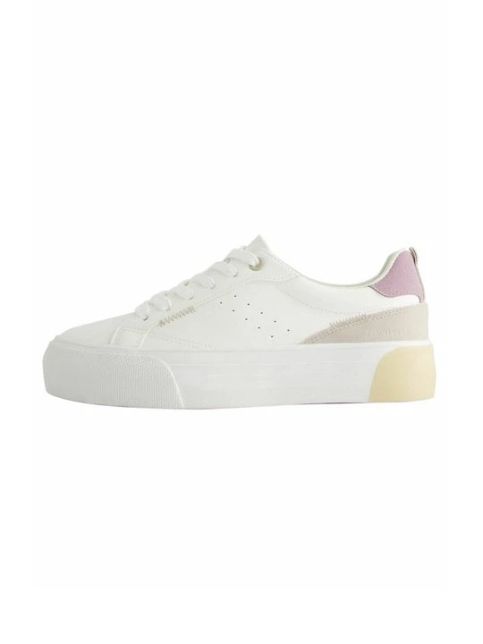 Zdjęcie produktu Sneakersy niskie Bershka biały