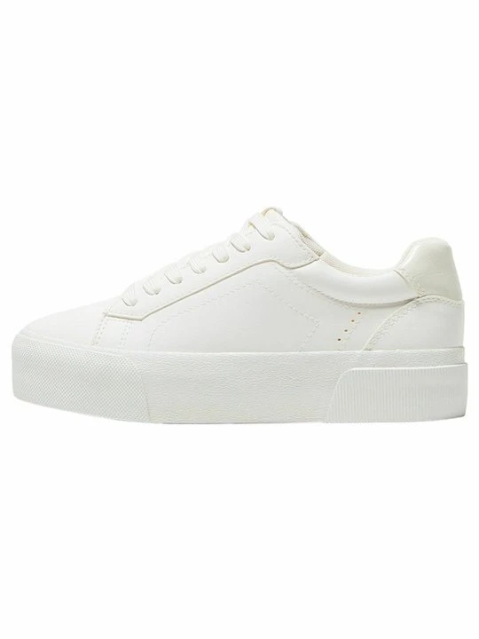 Zdjęcie produktu Sneakersy niskie Bershka biały