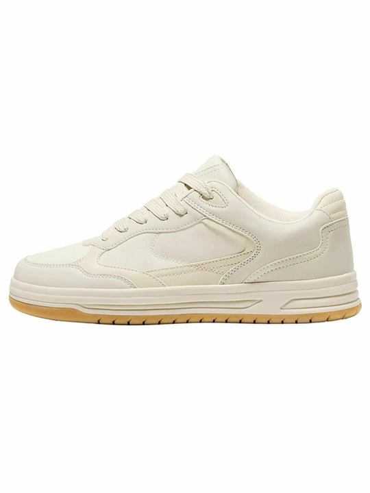 Zdjęcie produktu Sneakersy niskie Bershka beżowy