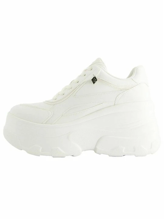 Zdjęcie produktu Sneakersy niskie Bershka biały
