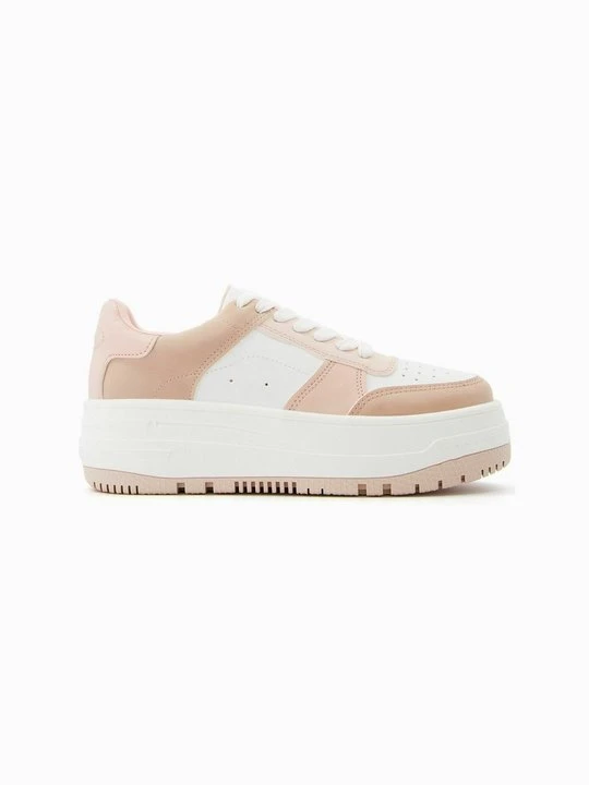 Zdjęcie produktu Sneakersy niskie Bershka różowy