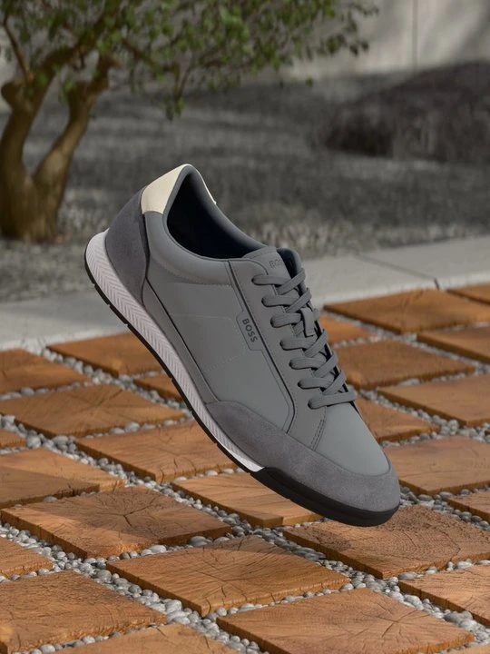 Zdjęcie produktu Sneakersy niskie Boss szary