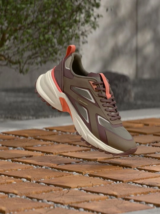 Zdjęcie produktu Sneakersy niskie Calvin Klein taupe