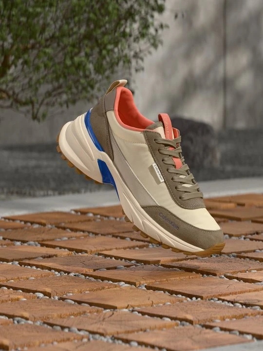 Zdjęcie produktu Sneakersy niskie Calvin Klein jasny brąz