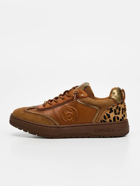 Zdjęcie produktu Sneakersy niskie Carmela wielbłądzi