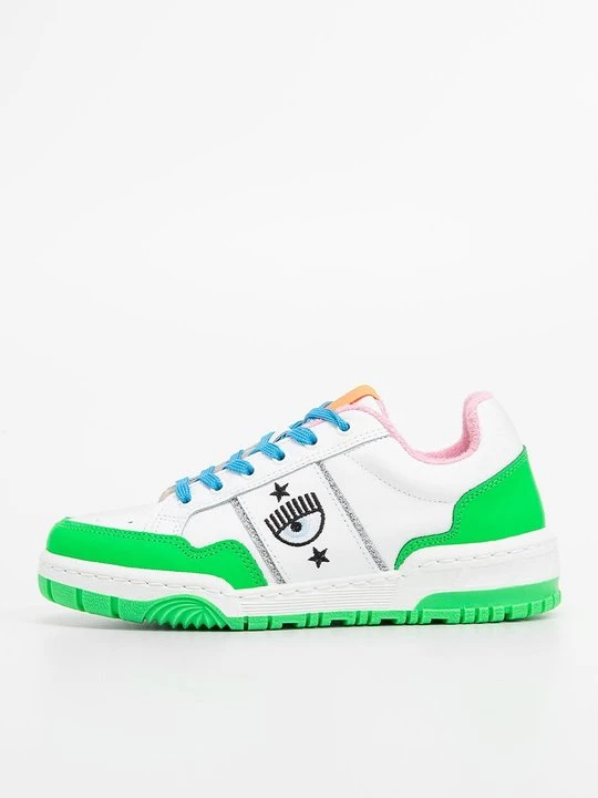 Zdjęcie produktu Sneakersy niskie Chiara Ferragni zielony