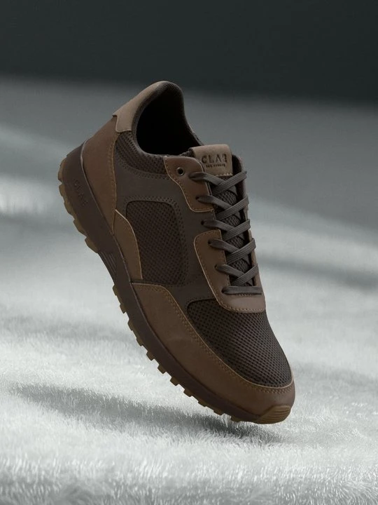Zdjęcie produktu Sneakersy niskie Clae ciemnobrązowy