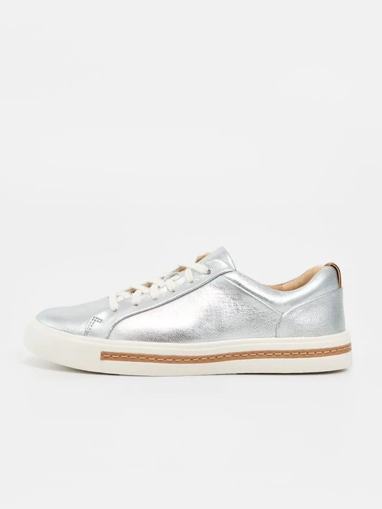 Zdjęcie produktu Sneakersy niskie Clarks srebrny