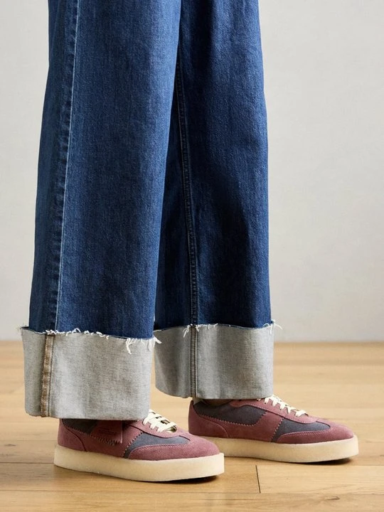 Zdjęcie produktu Sneakersy niskie Clarks fioletowy
