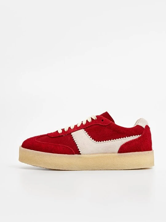 Zdjęcie produktu Sneakersy niskie Clarks czerwony