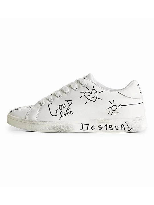 Zdjęcie produktu Sneakersy niskie Desigual biały