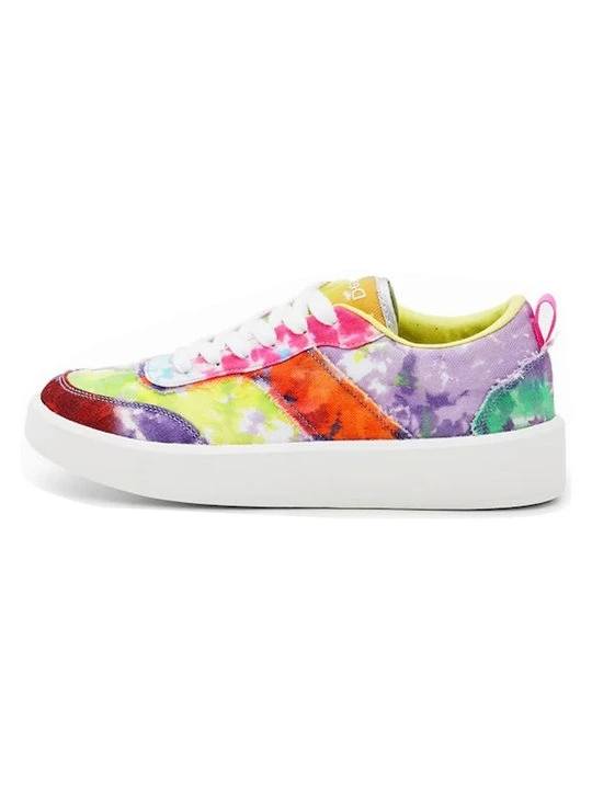 Zdjęcie produktu Sneakersy niskie Desigual żółty neon