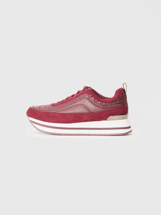 Zdjęcie produktu Sneakersy niskie DKNY bordowy