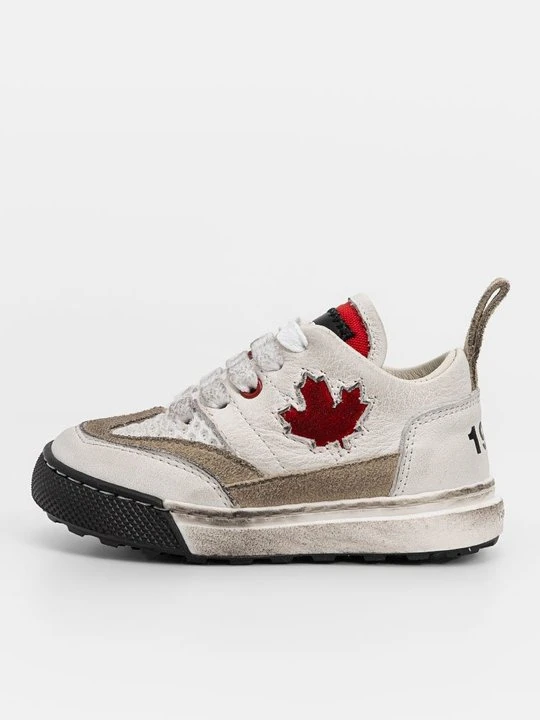 Zdjęcie produktu Sneakersy niskie Dsquared2 mleczny