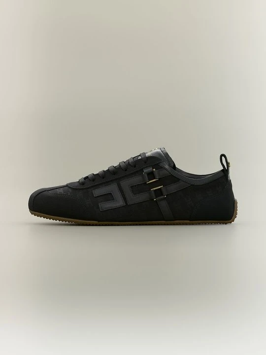 Zdjęcie produktu Sneakersy niskie Elisabetta Franchi czarny