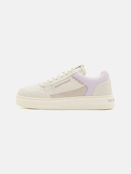 Zdjęcie produktu Sneakersy niskie Emporio Armani mleczny