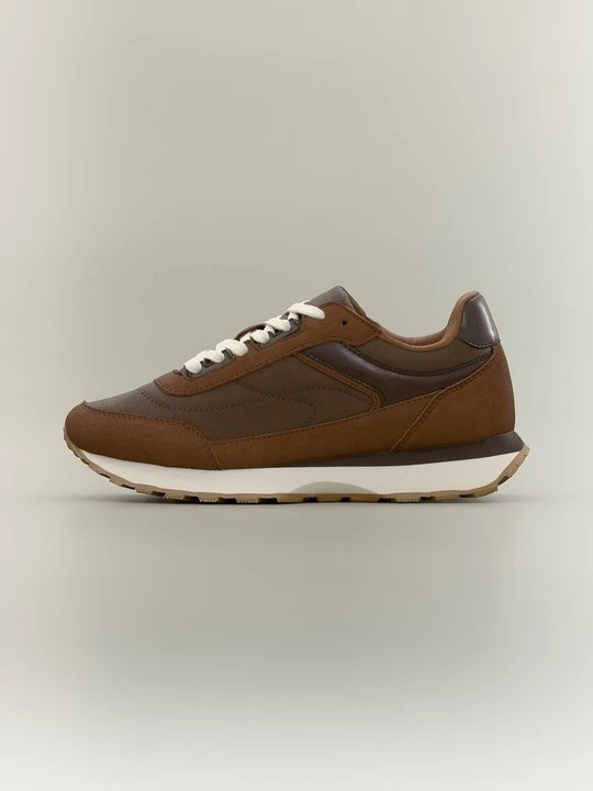 Zdjęcie produktu Sneakersy niskie Even&Odd Wide Fit By Zalando brązowy