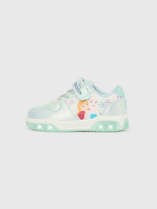 Zdjęcie produktu Sneakersy niskie Friboo metaliczny niebieski