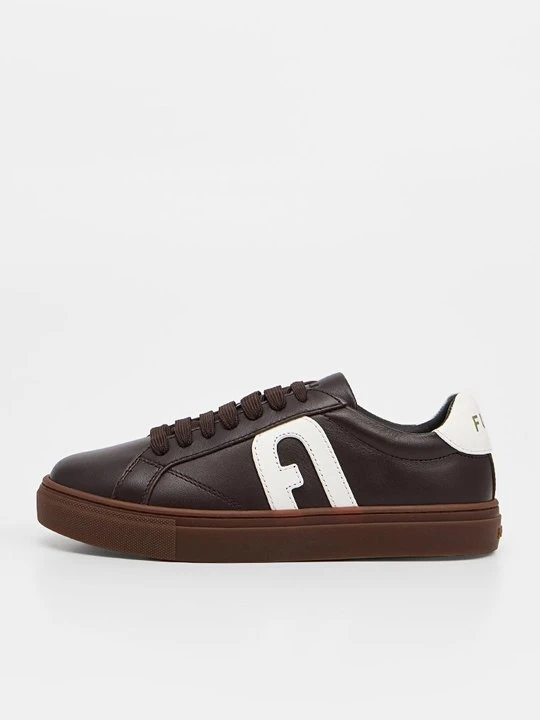Zdjęcie produktu Sneakersy niskie Furla ciemnobrązowy