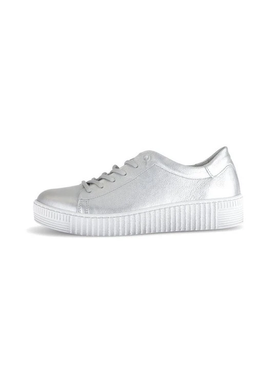 Zdjęcie produktu Sneakersy niskie Gabor srebrny