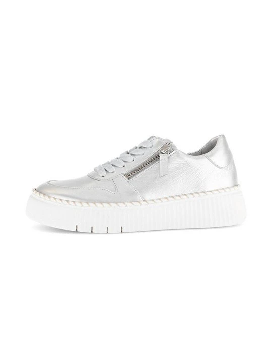 Zdjęcie produktu Sneakersy niskie Gabor srebrny