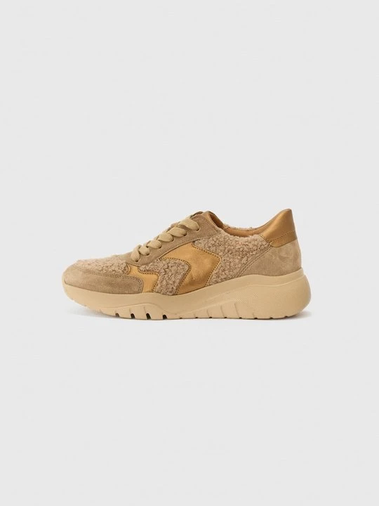 Zdjęcie produktu Sneakersy niskie Gabor złoty