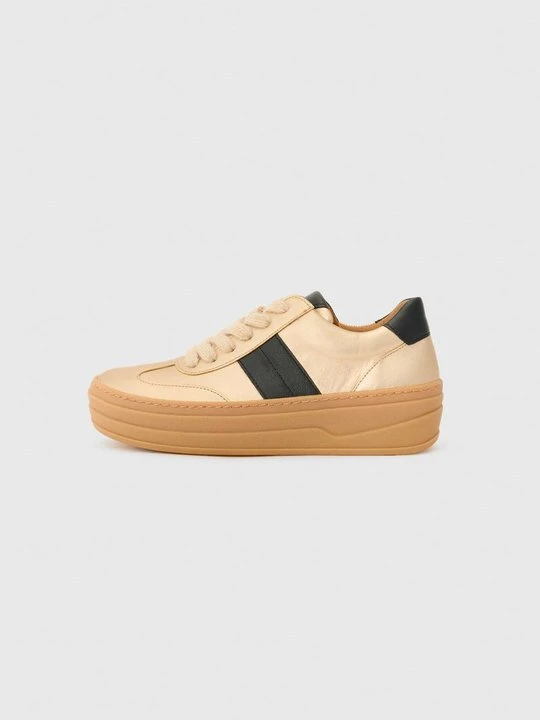 Zdjęcie produktu Sneakersy niskie Gabor złoty