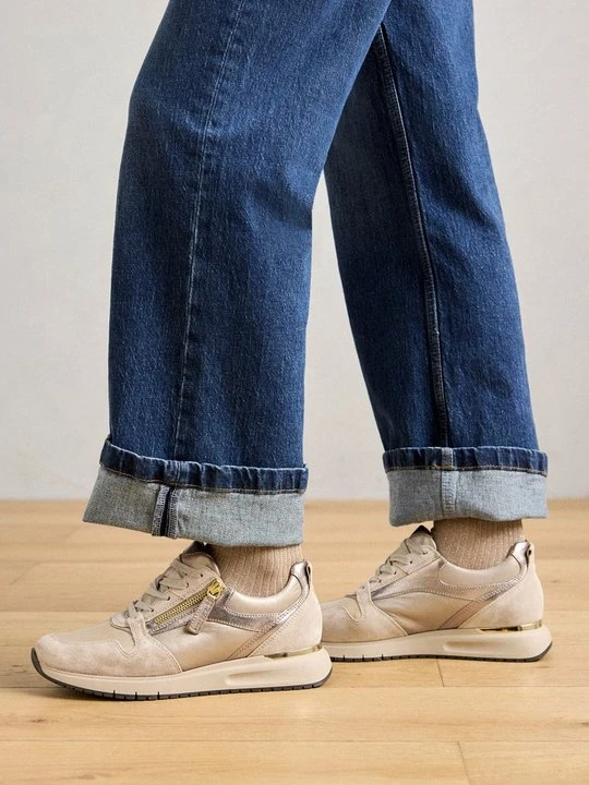 Zdjęcie produktu Sneakersy niskie Gabor srebrny