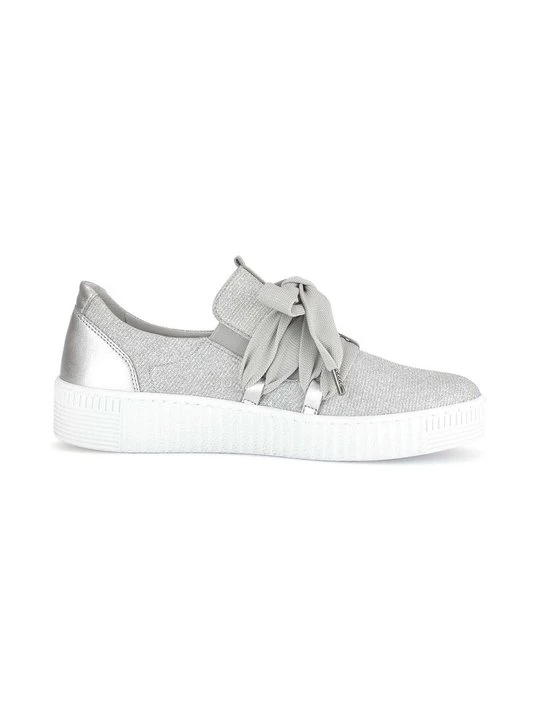 Zdjęcie produktu Sneakersy niskie Gabor srebrny