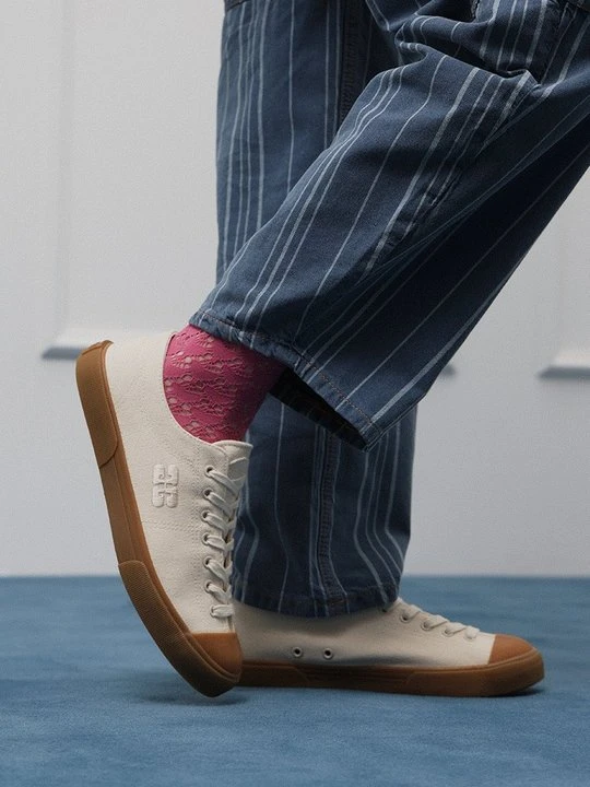 Zdjęcie produktu Sneakersy niskie Ganni mleczny