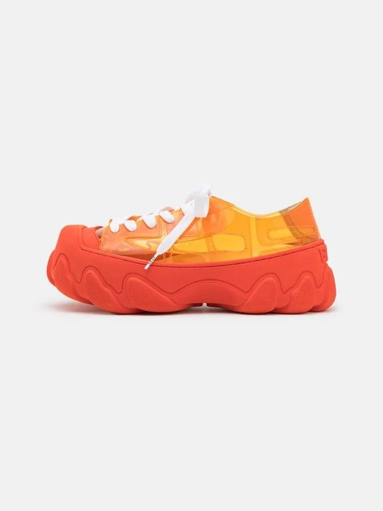 Zdjęcie produktu Sneakersy niskie GCDS pomarańczowy