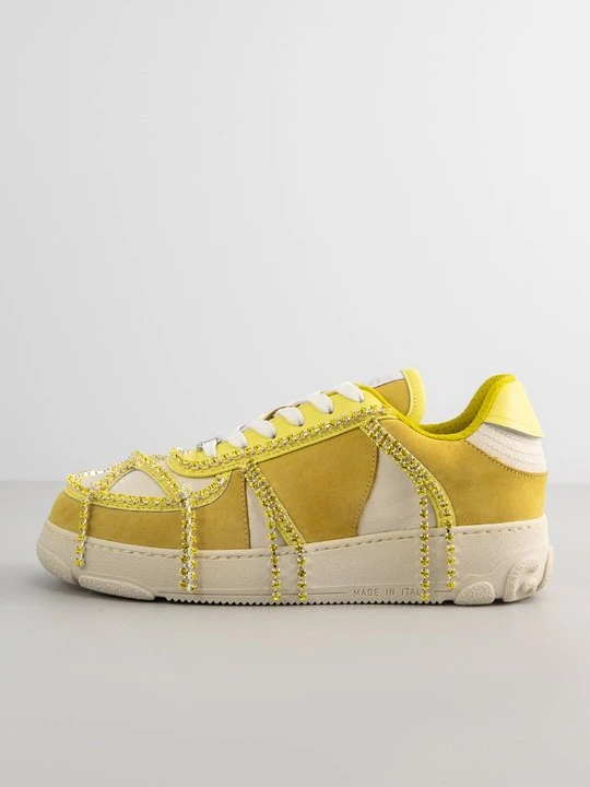 Zdjęcie produktu Sneakersy niskie GCDS żółty