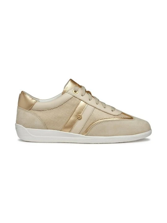 Zdjęcie produktu Sneakersy niskie Geox w kolorze złota