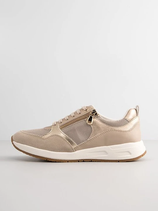 Zdjęcie produktu Sneakersy niskie Geox złoty