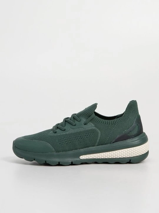 Zdjęcie produktu Sneakersy niskie Geox ciemnozielony