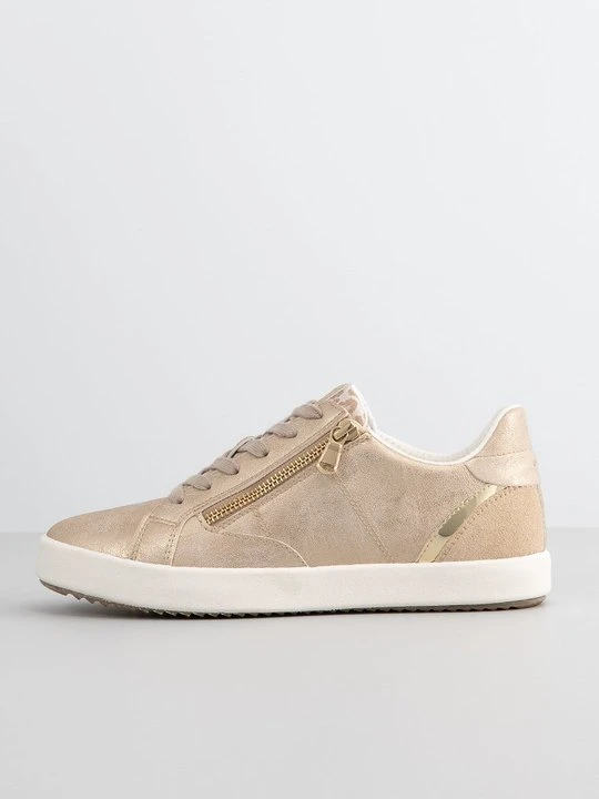 Zdjęcie produktu Sneakersy niskie Geox w kolorze złota