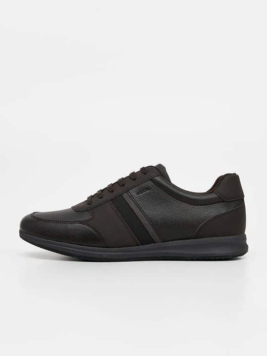 Zdjęcie produktu Sneakersy niskie Geox ciemnobrązowy