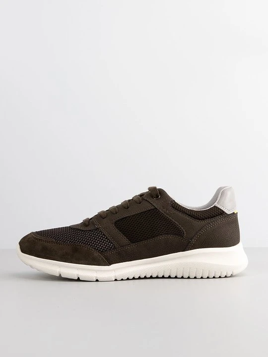Zdjęcie produktu Sneakersy niskie Geox oliwkowy